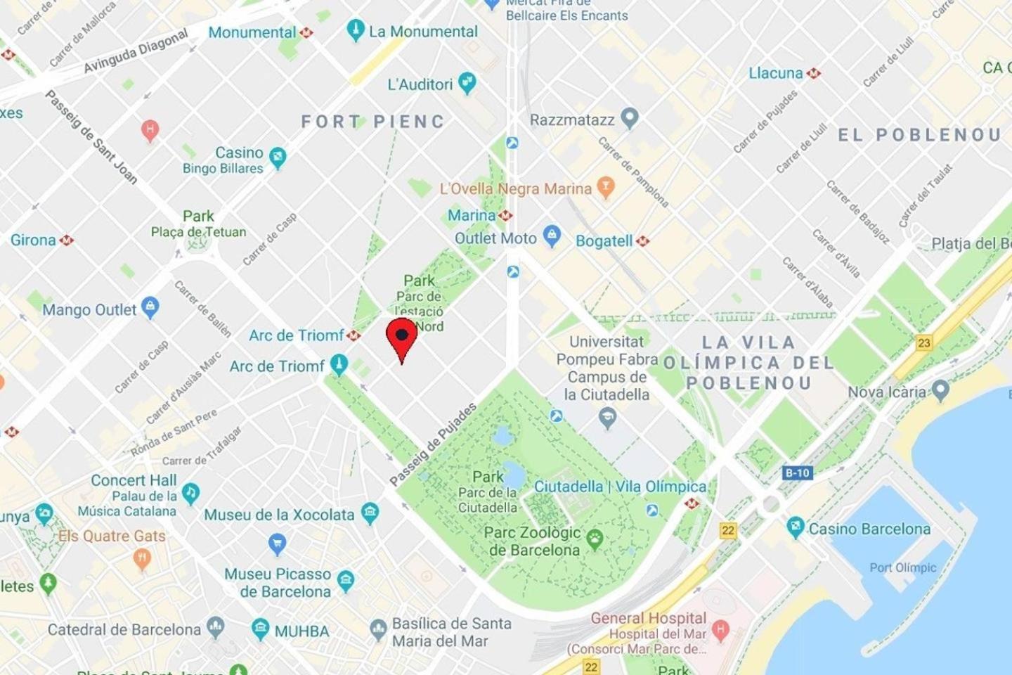 Cozy 2 Bedroom Next To Arc De Triomf Βαρκελώνη Εξωτερικό φωτογραφία